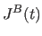 $\displaystyle J^B(t)$